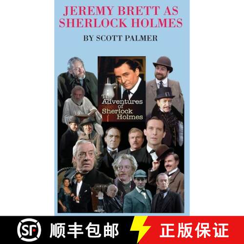 【3-4周达】精装 Jeremy Brett as Sherlock Holmes [9781649705389]