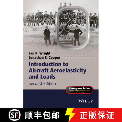 【3-4周达】精装 Introduction To Aircraft Aeroelasticity And Loads 2E [Wiley机械工程] [9781118488010]