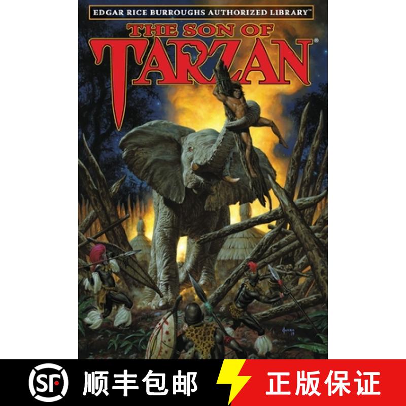 【3-4周达】The Son of Tarzan: Edgar Rice Burroughs Authorized Library [9781951537036]
