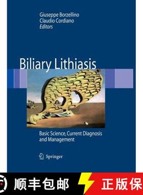 【3-4周达】Biliary Lithiasis : Basic Science, Current Diagnosis and Management [9788847058026]