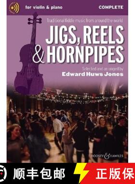 【3-4周达】Jigs, Reels, and Hornpipes - Traditional Fiddle Music from Around the World for Violin (2)... [9781784547066]