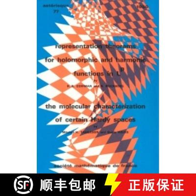 预订 Representation theorems for Hardy spaces 法国数学学会 [9782856293867]