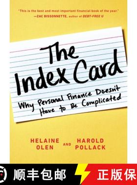 【3-4周达】The Index Card: Why Personal Finance Doesn't Have to Be Complicated [9780143130529]