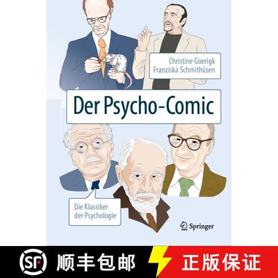 【3-4周达】Der Psycho-Comic : Die Klassiker der Psychologie [9783662590713]