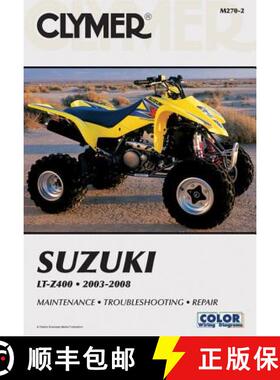 【3-4周达】Suzuki LTZ400 Series ATV (2003-2008) Service Repair Manual [9781599692951]