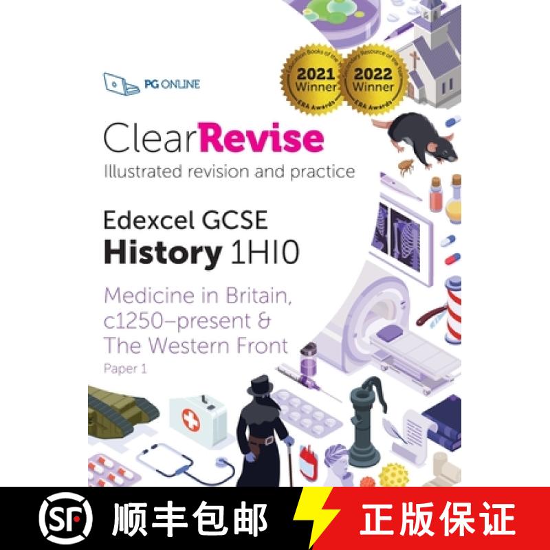 【2-3周达】ClearRevise Edexcel GCSE History 1HIO, Medicine in Britain [9781910523445]