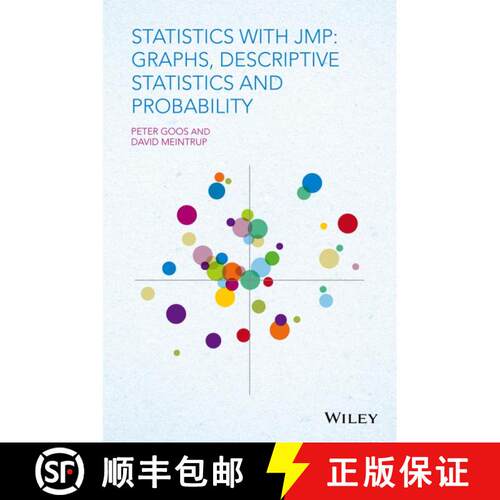 【3-4周达】精装 Statistics With Jmp - Graphs, Descriptive Statistics And Probability [Wiley统计学] [9781119035701]