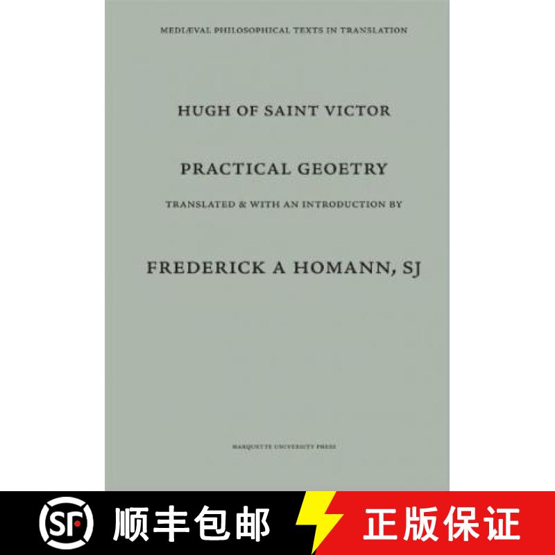 【3-4周达】Practical Geometry: Practica Geometriae. Attributed to Hugh of St. Victor [9780874622324]