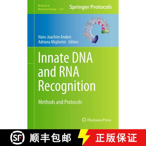 【3-4周达】精装 Innate DNA and RNA Recognition : Methods and Protocols [9781493908813]