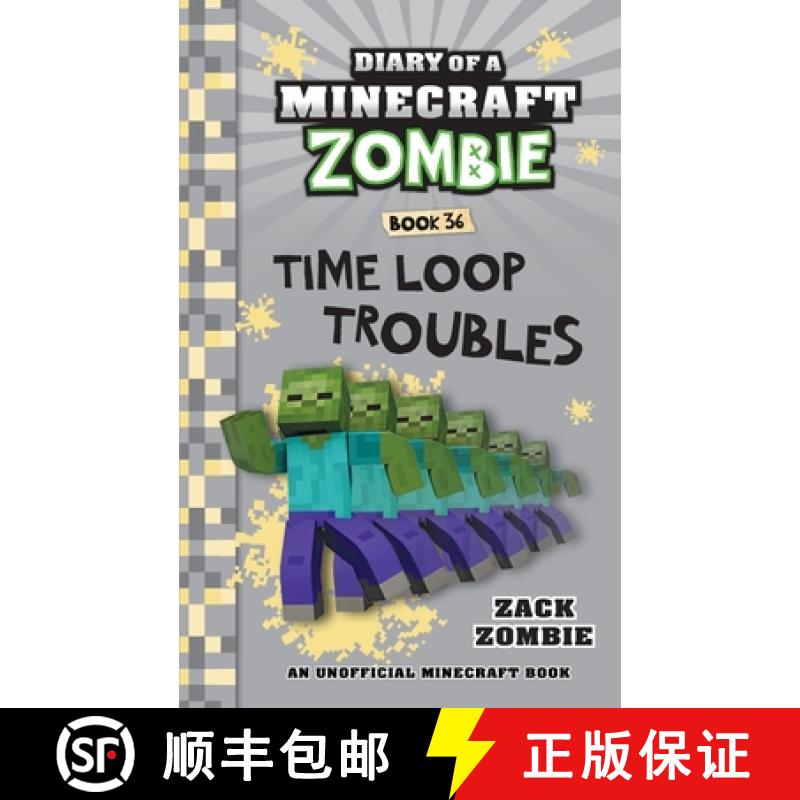 【3-4周达】Diary of a Minecraft Zombie Book 36: Time Loop Troubles [9781965347195]