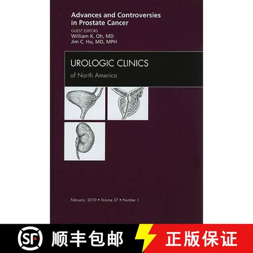 【3-4周达】精装 Advances and Controversies in Prostate Cancer, an Issue of Urologic Clinics: Volume 37-1 [9781437719161]