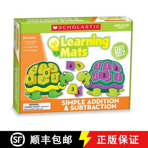 Simple Addition & Subtraction Learning Mats [9780545302180]