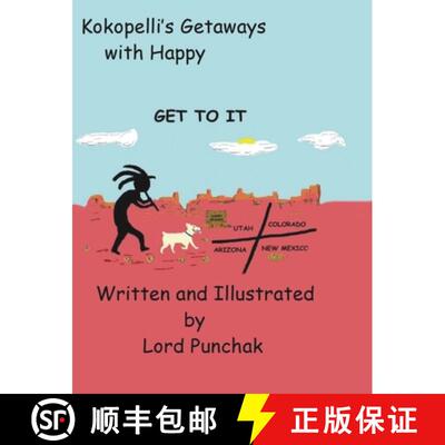 【3-4周达】Kokopelli's Getaways with Happy: Get To It [9798986901688]