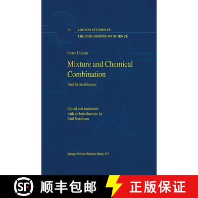 【3-4周达】Mixture and Chemical Combination: And Related Essays [9781402002328]