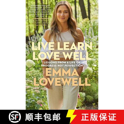 【3-4周达】精装 Live Learn Love Well: Lessons from a Life of Progress Not Perfection [9780593497357]