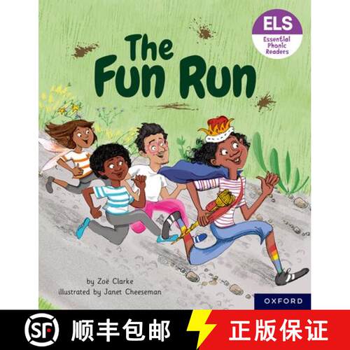 【3-4周达】Essential Letters and Sounds: Essential Phonic Readers: Oxford Reading Level 3: The Fun Run [9781382039024]