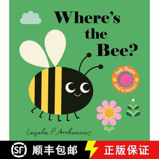 Bee? Felt Lift Sensory 4周达 Mirror... The the Where with Flaps and Flap Book Interactive 9781536241365