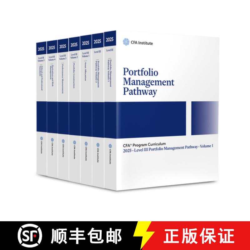 【2-3周达】2025 Cfa Program Curriculum Level III Portfolio Management Pathway Box Set [9781961409538]