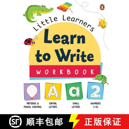 【3-4周达】Little Learners: Learn to Write Workbook: First Practice Workbook Trace and Write Engaging... [9789815233292]