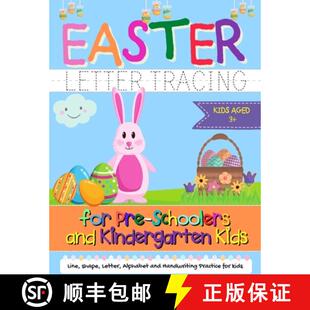 Easter 9781922568861 Handwrit... and 3周达 Kindergarten Tracing Letter Alphabet for Kids Preschoolers