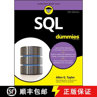 【3-4周达】Sql For Dummies 9E [Wiley计算机] [9781119527077]
