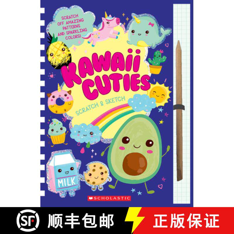 【3-4周达】Kawaii Cuties: Scratch Magic [9781338733938]