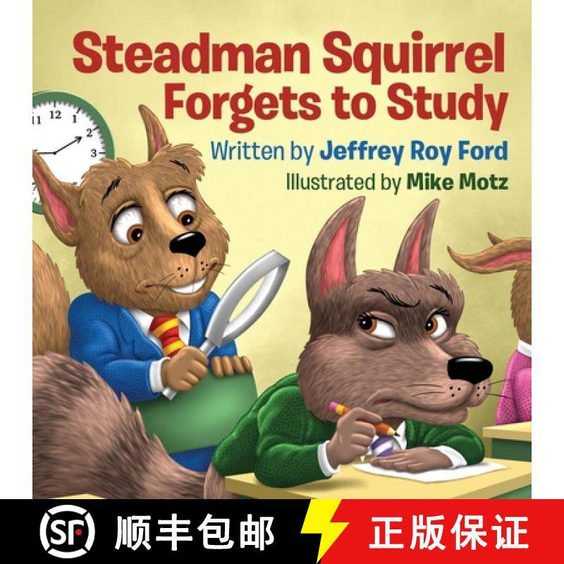 【3-4周达】Steadman Squirrel Forgets to Study [9781088053171]