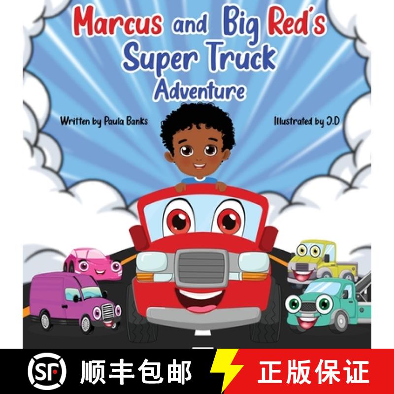 【3-4周达】Marcus and Big Red's Super Truck Adventure [9798349209307]图片