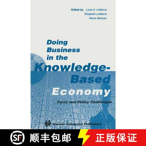 【3-4周达】Doing Business in the Knowledge-Based Economy : Facts and Policy Challenges [9781461356288]