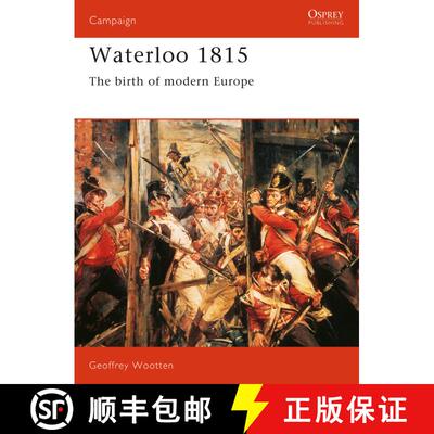 【3-4周达】Waterloo, 1815: The Birth of Modern Europe [9781855322103]