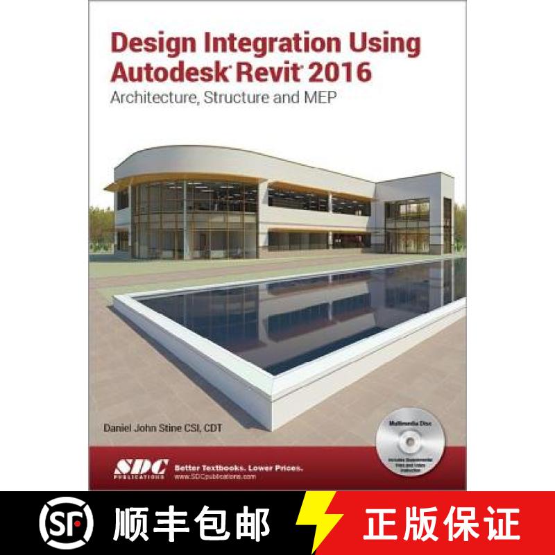 【3-4周达】Design Integration Using Autodesk Revit 2016 [9781585039739]