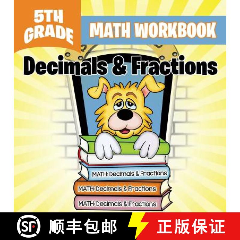 【3-4周达】5th Grade Math Workbook: Decimals & Fractions [9781682601006]