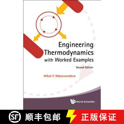 预订 Engineering Thermodynamics with Worked Examples (Second Edition) [9789813148086]