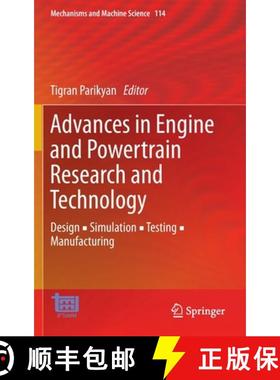 【3-4周达】Advances in Engine and Powertrain Research and Technology: Design ▪ Simulation τ... [9783030918682]