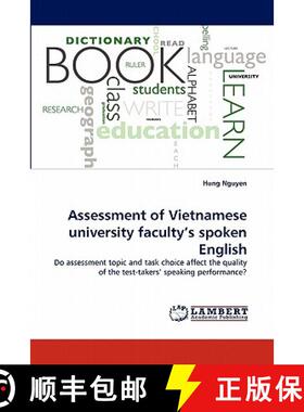 预订 Assessment of Vietnamese University Faculty's Spoken English [9783844397949]