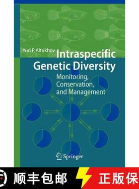 【3-4周达】Intraspecific Genetic Diversity : Monitoring, Conservation, and Management [9783642064883]