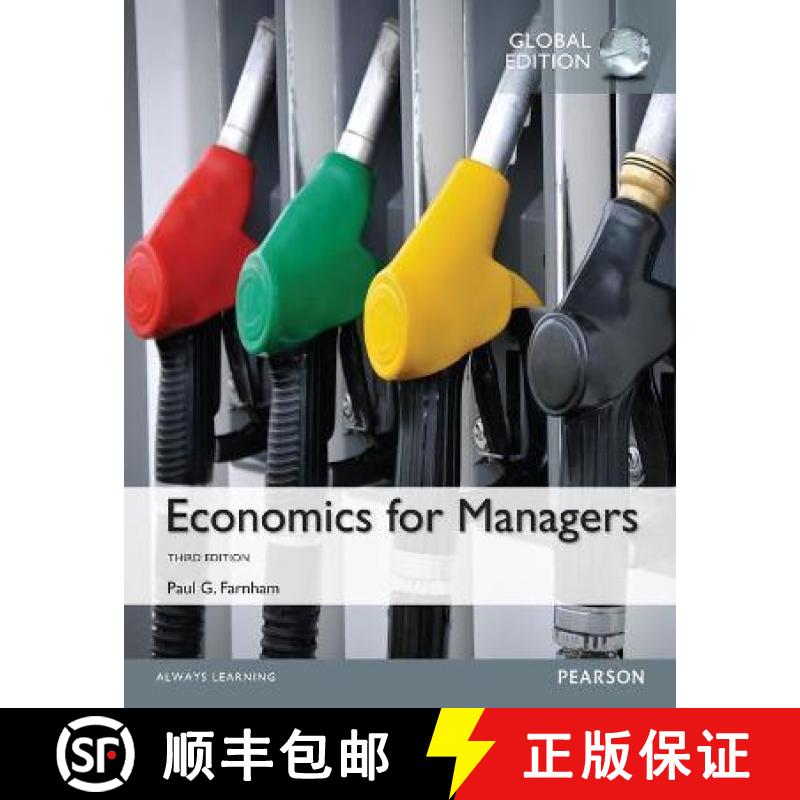 【3-4周达】Economics for Managers, Global Edition [9781292060095]