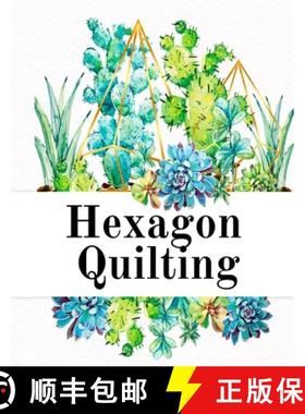 预订 Hexagon Quilting: Craft Paper Notebook (.2, small, per side) - 8.5 x 11, Matte, 120 Pages Compos... [9783749735938]