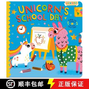 Some Fun Unicorn 4周达 Wheels Turn Day 9780593374627 Holiday for School the
