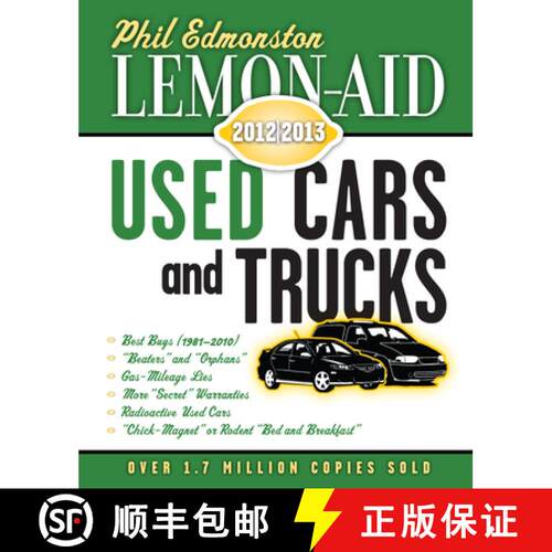 【3-4周达】Lemon-Aid Used Cars and Trucks 2012-2013 [9781459702349]