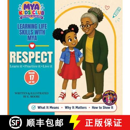 【3-4周达】Learning Life Skills with Mya: Respect [9781963424331]