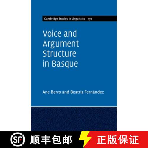 预订 精装 Voice and Argument Structure in Basque [9781316513316]