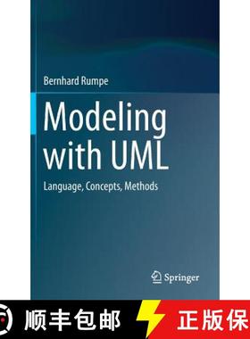 【3-4周达】Modeling with UML 2016 : Language, Concepts, Methods (1st ed. 2016) [9783319339320]