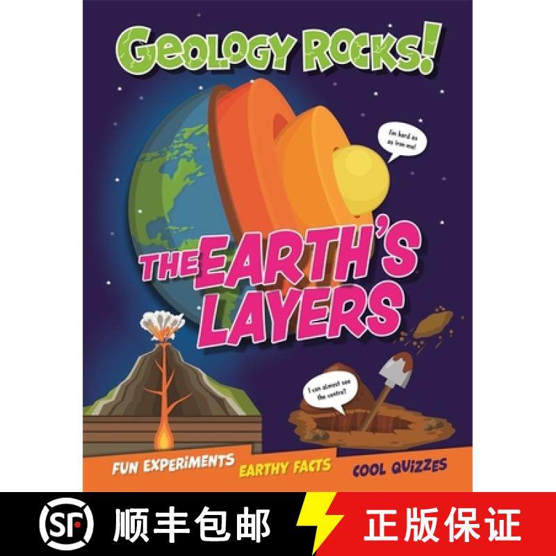 【3-4周达】Geology Rocks!: The Earth's Layers [9781526321404]