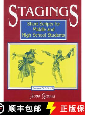 【3-4周达】Stagings: Short Scripts for Middle and High School Students [9781563083433]