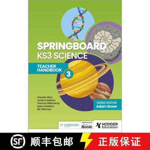 【3-4周达】Core Science for Key Stage 3: Teacher Handbook 3 [9781398385795]