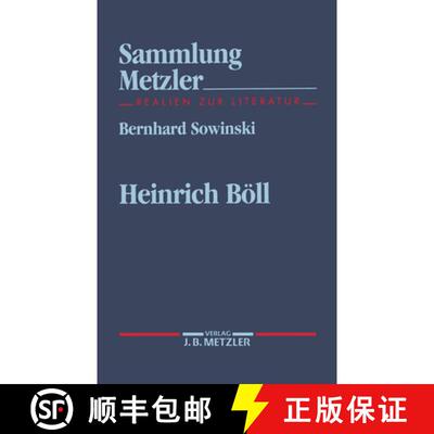 【3-4周达】Heinrich Böll: Sammlung Metzler, 272 [9783476102720]
