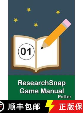 【3-4周达】Researchsnap Game Manual [9780984341290]