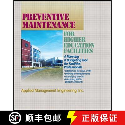 【3-4周达】Preventive Maintenance Guidelines For Higher Education Facilities [Wiley经管] [9781118166710]