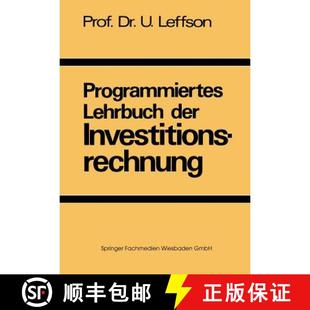 Programmiertes 4周达 Lehrbuch Der 9783322965813 Investitionsrechnung